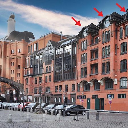 Loft-Panoramablick-Hafen & Elbe! Leilighet Hamburg Eksteriør bilde