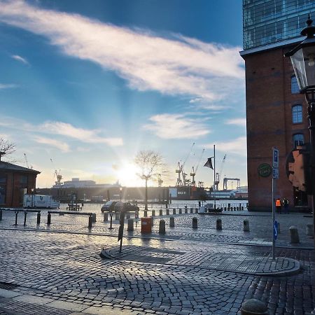 Loft-Panoramablick-Hafen & Elbe! Leilighet Hamburg Eksteriør bilde