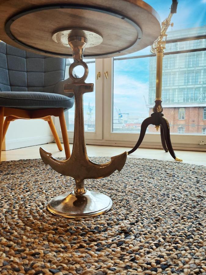 Loft-Panoramablick-Hafen & Elbe! Leilighet Hamburg Eksteriør bilde